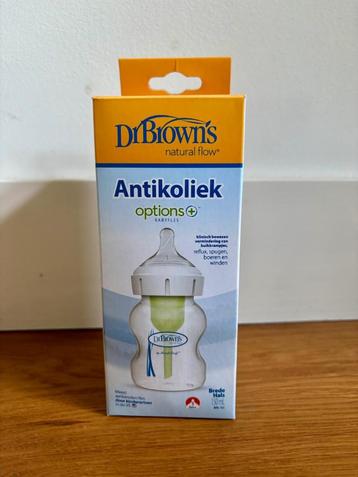 Dr. Brown's fles - anti-colic brede hals 150 ml - nieuw beschikbaar voor biedingen