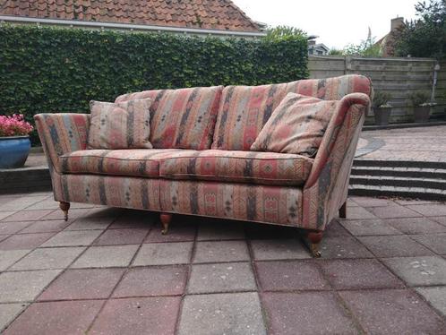 Duresta Bank met Kelim bekleding, Huis en Inrichting, Banken | Bankstellen, Gebruikt, Rechte bank, 200 tot 250 cm, 75 tot 100 cm