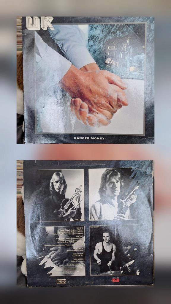 UK – Danger Money (1979, Polydor 2310 652) – Mint vinyl, Cd's en Dvd's, Vinyl | Rock, Zo goed als nieuw, Poprock, 12 inch, Ophalen of Verzenden