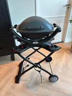 Weber Q1400 Elektrische BBQ incl. hoes/onderstel-Bijna nieuw, Ophalen of Verzenden, Zo goed als nieuw
