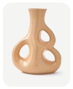 Polspotten Three Ears Vase - Nieuw, Ophalen, Overige kleuren, 50 tot 75 cm, Aardewerk of Porselein