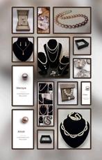 Zilveren sieraden met parels. Kerstcadeau., Ophalen of Verzenden, Nieuw, Zilver