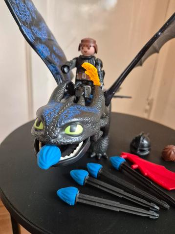 Playmobil Dragons Tandloos en Hikkie 70037 beschikbaar voor biedingen