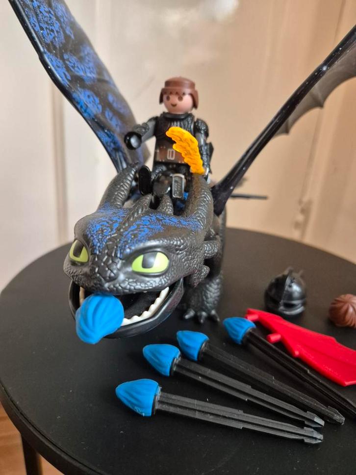 Playmobil Dragons Tandloos en Hikkie 70037, Kinderen en Baby's, Speelgoed | Playmobil, Zo goed als nieuw, Ophalen of Verzenden