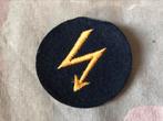 WW2 Kriegsmarine funker patch, Ophalen of Verzenden, Duitsland, Embleem of Badge
