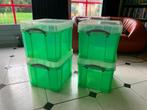 8 x Really Useful Box opbergdoos 35 liter XL groen, Ophalen, Minder dan 50 cm, Gebruikt, Minder dan 50 cm