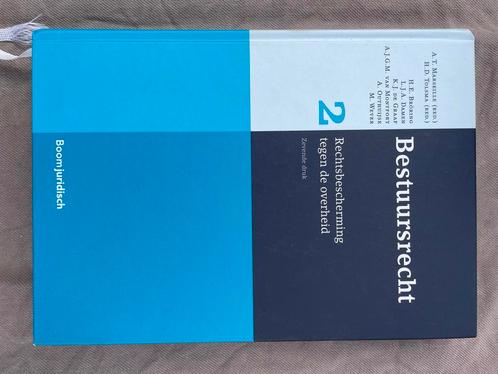Bestuursrecht 2 rechtsbescherming tegen de overheid, Boeken, Studieboeken en Cursussen, Zo goed als nieuw, Ophalen of Verzenden