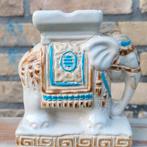 Vintage/India/Olifant/Beeld/Plantentafel/Turquoise, Ophalen of Verzenden
