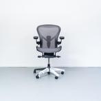 12x Herman Miller Aeron Remastered Bureaustoel Graphite - B, Gaming bureaustoel, Ophalen of Verzenden, Zo goed als nieuw, Grijs