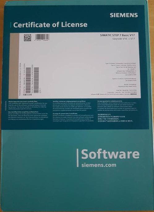 Siemens Simatic TIA Portal Basic software, Hobby en Vrije tijd, Elektronica-componenten, Nieuw, Ophalen of Verzenden