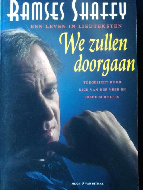 Ramses Shaffy We zullen doorgaan Een leven in liedteksten, Boeken, Muziek, Gelezen, Artiest, Ophalen of Verzenden