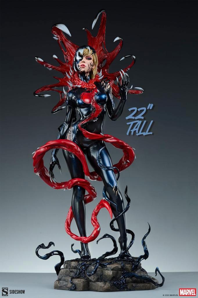 Sideshow 300908 Marvel Premium Format Statue Gwenom, Verzamelen, Beelden en Beeldjes, Nieuw, Overige typen, Ophalen of Verzenden