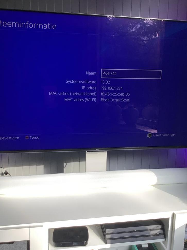 PlayStation 4 Pro - 1TB, Spelcomputers en Games, Spelcomputers | Sony PlayStation 4, Gebruikt, Pro, 1 TB, Met 1 controller, Ophalen