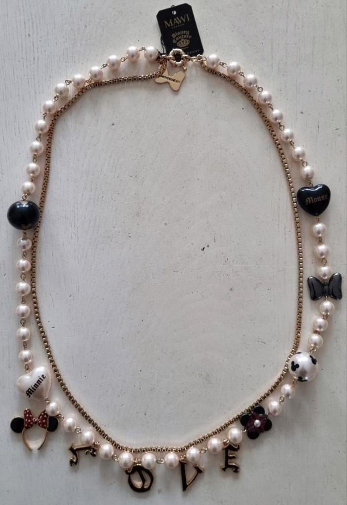 Disney Couture Ketting met Disney Figuren, Sieraden, Tassen en Uiterlijk, Armbanden, Zo goed als nieuw, Overige materialen, Goud