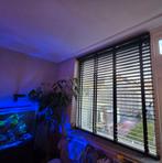 Zwarte houten jaloezie 180 x 174, Huis en Inrichting, Stoffering | Gordijnen en Lamellen, Ophalen, 150 tot 200 cm, 150 tot 200 cm