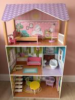 Kidkraft Poppenhuis met Accessoires, Ophalen of Verzenden, Gebruikt, Poppenhuis