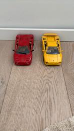 2x Lamborghini Diablo 1/18, Hobby en Vrije tijd, Modelauto's | 1:18, Ophalen of Verzenden, Zo goed als nieuw, Auto, Bburago