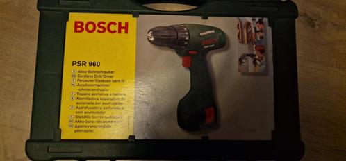 Bosch accu boormachine PSR 960, Doe-het-zelf en Verbouw, Gereedschap | Boormachines, Gebruikt, Boormachine, Ophalen