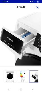 Inventum Wasmachine SteamClean 8kg 1400 toeren, Ophalen, 1200 tot 1600 toeren, Energieklasse A of zuiniger, 8 tot 10 kg