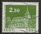Estland 2, kerk, Verzenden, Overige landen, Gestempeld
