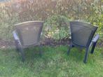 tuinstoelen albelli plastic tuinstoel set, Ophalen, Gebruikt