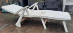 Ligbed (Hartman) evt met kussen, Ophalen, Zo goed als nieuw, Kunststof, Verstelbaar