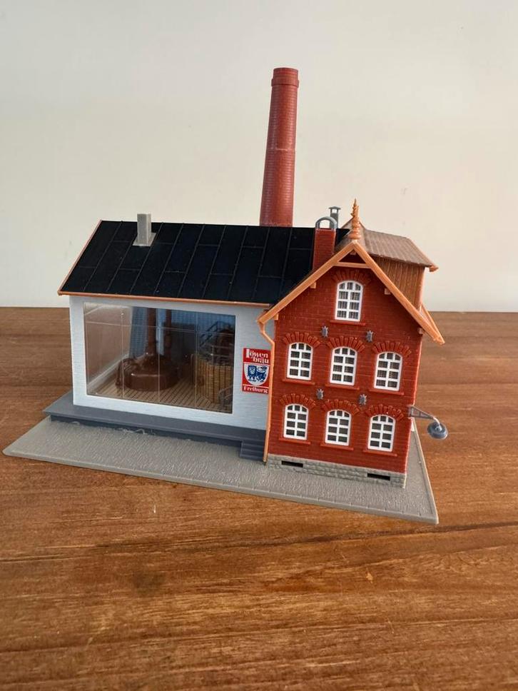 Faller brouwerij 1:87, Hobby en Vrije tijd, Modeltreinen | H0, Zo goed als nieuw, Wagon, Wisselstroom, Märklin, Ophalen of Verzenden