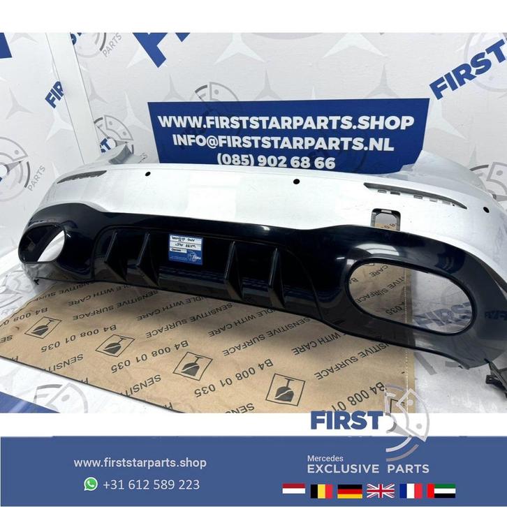 W177 FACELIFT A35 A45 AMG BUMPER A KLASSE 2023 A45S ACHTERBU, Auto-onderdelen, Carrosserie en Plaatwerk, Bumper, Mercedes-Benz