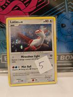 Pokemon Kaart - Latias, Ophalen of Verzenden, Gebruikt, Losse kaart, Foil