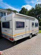 Knaus Sudwind 450  b.j. 1995, Caravans en Kamperen, Caravans, Rondzit, Particulier, Vast bed, Koelkast