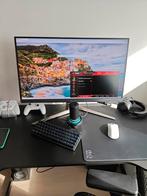 Asus ROG PG27AQN - 27" 360Hz 1440p Gaming Monitor, Computers en Software, Monitoren, IPS, Minder dan 1 ms, Zo goed als nieuw, DisplayPort