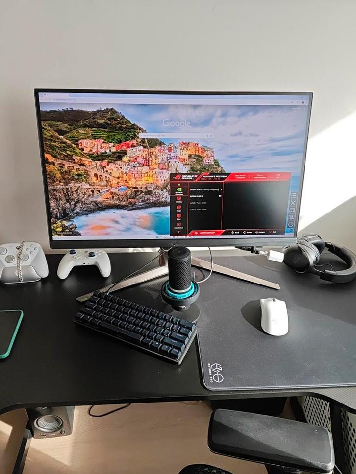 Asus ROG PG27AQN - 27" 360Hz 1440p Gaming Monitor, Computers en Software, Monitoren, Zo goed als nieuw, 201 Hz of meer, DisplayPort