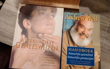 2 boeken over alternatieven gezondheid geneeswijzen  beschikbaar voor biedingen
