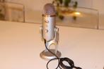 Blue Yeti Zilver met popfilter erbij, Ophalen of Verzenden, Gebruikt, Studiomicrofoon