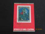 BLOKJE  REP DE GUINEA ECUATORIAL 1974, Postzegels en Munten, Postzegels | Afrika, Ophalen of Verzenden, Guinee, Gestempeld