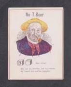 Spelkaart Boerenschroom No. 7 Boer 1920., Ophalen of Verzenden, Zo goed als nieuw