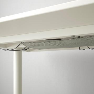 Bureau IKEA Bekant Zit/Stabureau - Eiken/Wit - 160x80cm - afbeelding 4