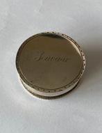 Zilveren Mouchedoosje, Amsterdam 1701, Antiek en Kunst, Antiek | Goud en Zilver, Ophalen of Verzenden, Zilver