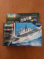 REVELL 1:700 HMS Invincible,Britse Vliegdekschip, Hobby en Vrije tijd, Modelbouw | Boten en Schepen, 1:200 of kleiner, Verzenden