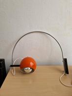 Vintage Herda Dutch design wandlamp bollamp boog van chroom, Huis en Inrichting, Lampen | Wandlampen, Ophalen of Verzenden, Zo goed als nieuw