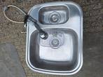 Keuken spoelbak rvs, Ophalen, Gebruikt, 50 tot 100 cm, Minder dan 100 cm