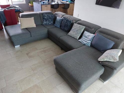 Henders en Hazel U-zithoek., Huis en Inrichting, Banken | Complete zithoeken, Gebruikt, Ophalen