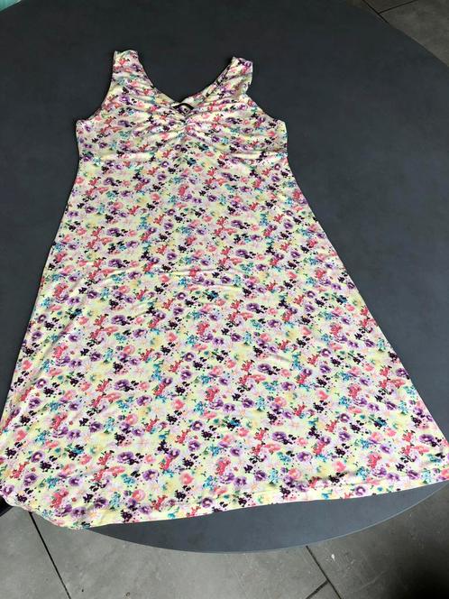 Gebloemd Expresso jurkje, mt XL = L, Kleding | Dames, Jurken, Zo goed als nieuw, Maat 42/44 (L), Overige kleuren, Boven de knie