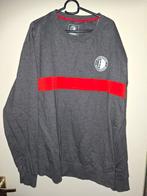 Trui sweater Feyenoord grijs rood, XXL 2XL, Verzenden, Gedragen, Overige maten, Grijs