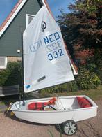 Te Koop - optimist NED 2864, Watersport en Boten, Ophalen, Geen motor, Gebruikt, Optimist