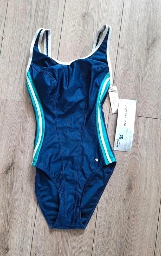 nieuw badpak Tweka maat 38, Kleding | Dames, Badmode en Zwemkleding, Nieuw, Badpak, Blauw, Ophalen of Verzenden