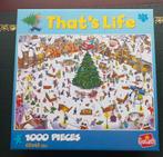 That's life puzzel 1000 stukjes, Ophalen of Verzenden, 500 t/m 1500 stukjes, Zo goed als nieuw, Legpuzzel