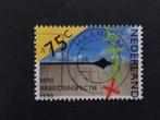 1990 NVPH 1441: 100 jaar arbeidsinspectie stempel Haarlem., Verzenden, Na 1940, Gestempeld