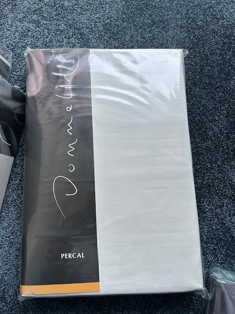 Dommelin Hoeslaken 90/220  50 cm Hoekhoogte Percal, Huis en Inrichting, Slaapkamer | Beddengoed, Nieuw, Hoeslaken of Sloop, Eenpersoons