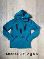 Mooie Messi trui met capuchon, maat 146/152, Ophalen of Verzenden, Zo goed als nieuw, Jongen of Meisje, Trui of Vest